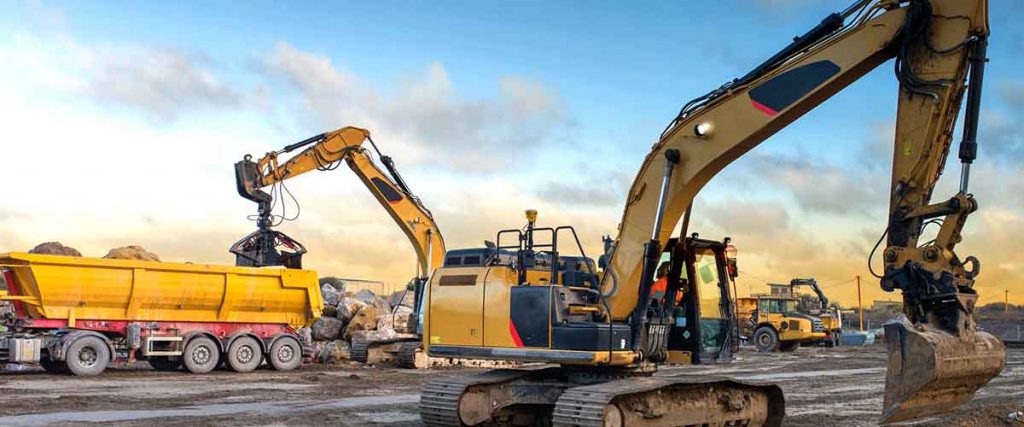 Baustelle mit Diesel Direct